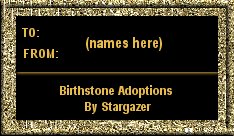 adoption certificate