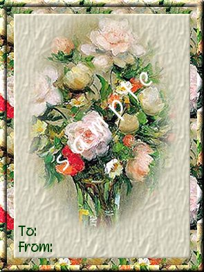flower plaque 2