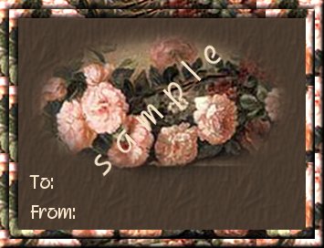 flower plaque 3