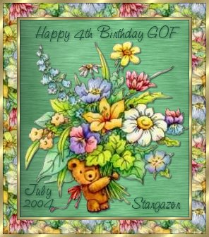 Happy 4th Birthday GOF