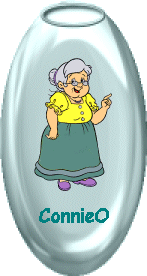 Connie O. in a vase