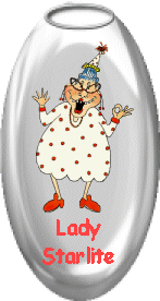 Lady Starlite in a vase