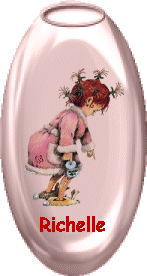 Richelle in a vase