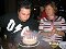 Blowing out the candles