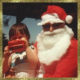 His jovial personality made him a great Santa's helper